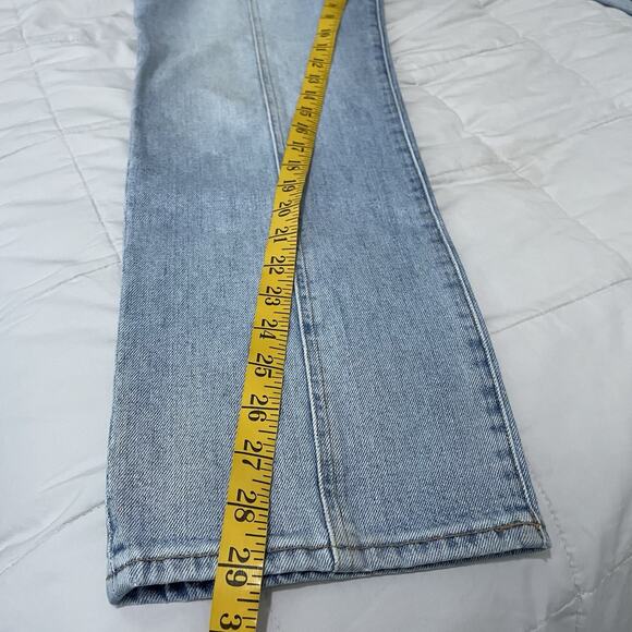 Aritzia Denim Forum Jeans Women Size 29 Blue The 70's Retro Cheeky Straight - Picture 5 of 10